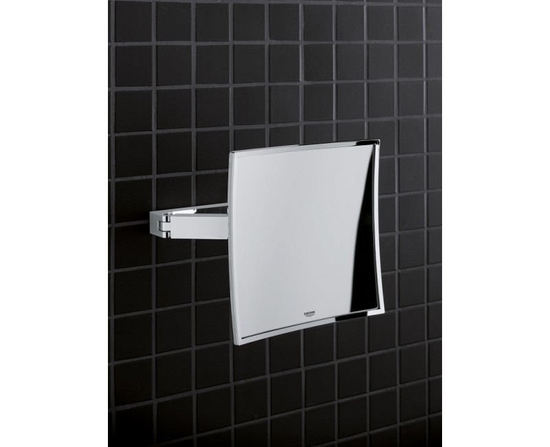 Grohe Selection Cube Вращающееся зеркало с 3-кратным увеличением. хром