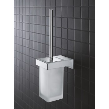 Grohe Selection Cube Гарнитур с ершиком, хром