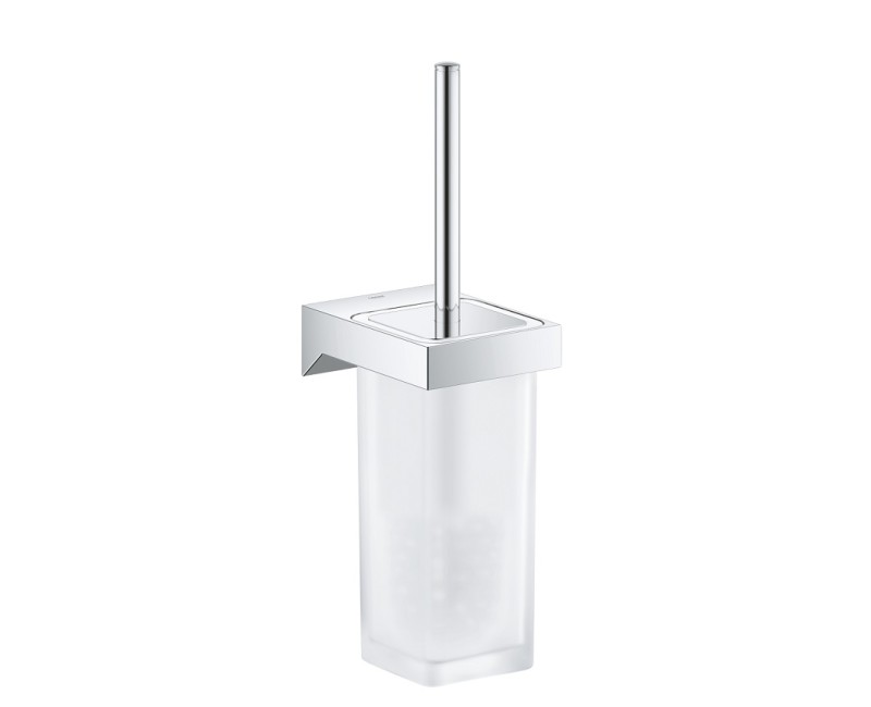 Grohe Selection Cube Гарнитур с ершиком, хром