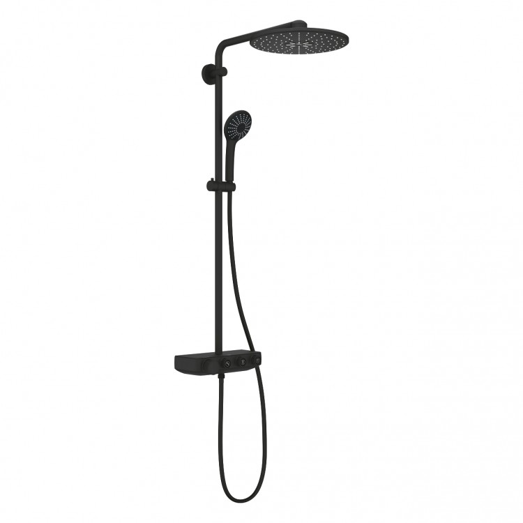 GROHE Euphoria SmartControl 310 Duo Dušas sistēma, phantom black GROHE Euphoria SmartControl 310 Duo Dušas sistēma, phantom black