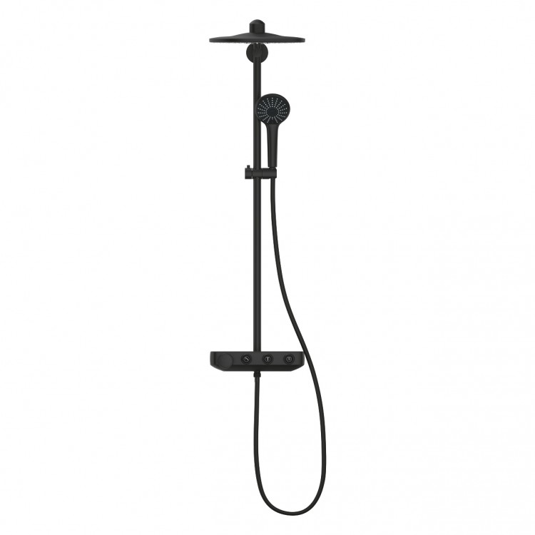 GROHE Euphoria SmartControl 310 Duo Dušas sistēma, phantom black GROHE Euphoria SmartControl 310 Duo Dušas sistēma, phantom black