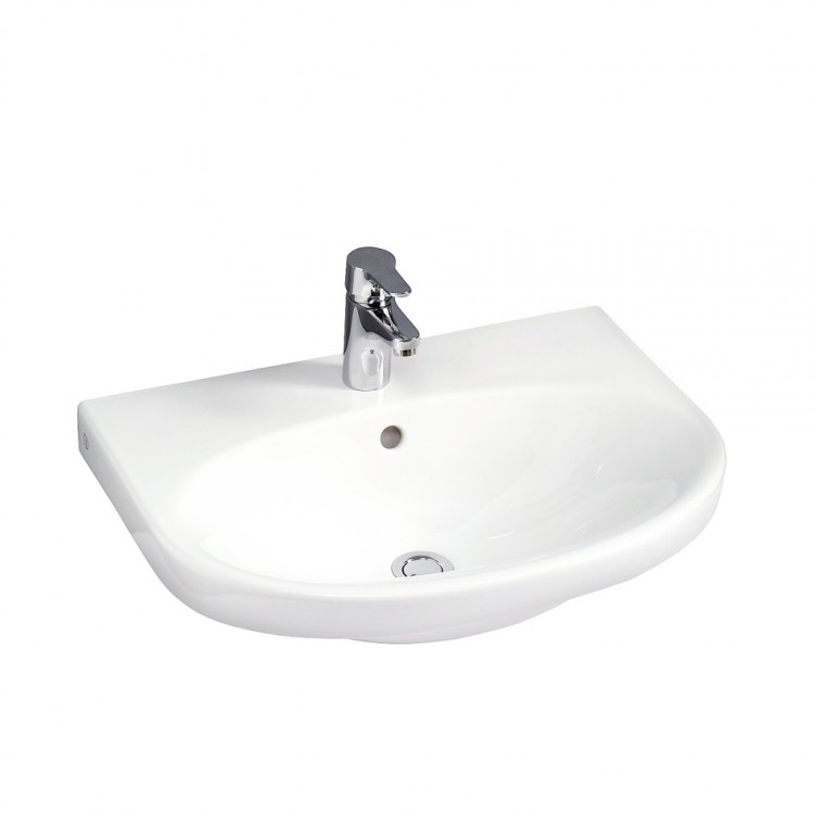 Gustavsberg Nautic 5560 Izlietne 60x46 cm, Ceramicplus pārklājums, 556099R1. Gustavsberg Nautic 5560 Izlietne 60x46 cm, Ceramicplus pārklājums, 556099R1.