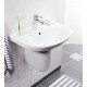 Gustavsberg Nautic 5560 Izlietne 60x46 cm, Ceramicplus pārklājums, 556099R1. Gustavsberg Nautic 5560 Izlietne 60x46 cm, Ceramicplus pārklājums, 556099R1.
