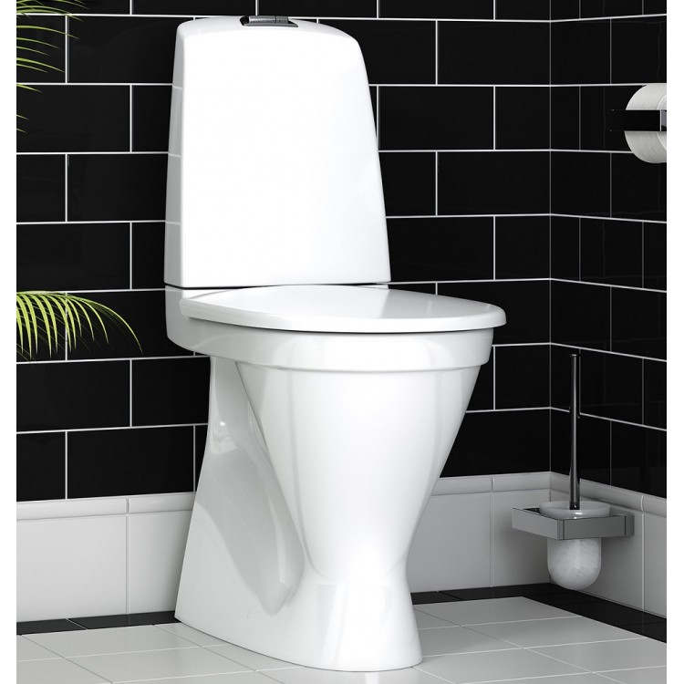Gustavsberg Nautic 1546 Hygienic flush WC ar vāku, GB111546201215