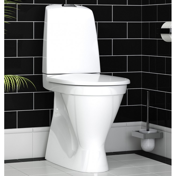 Gustavsberg Nautic 1546 Hygienic flush WC bez vāka, GB111546201205 Gustavsberg Nautic 1546 Hygienic flush WC bez vāka, GB111546201205