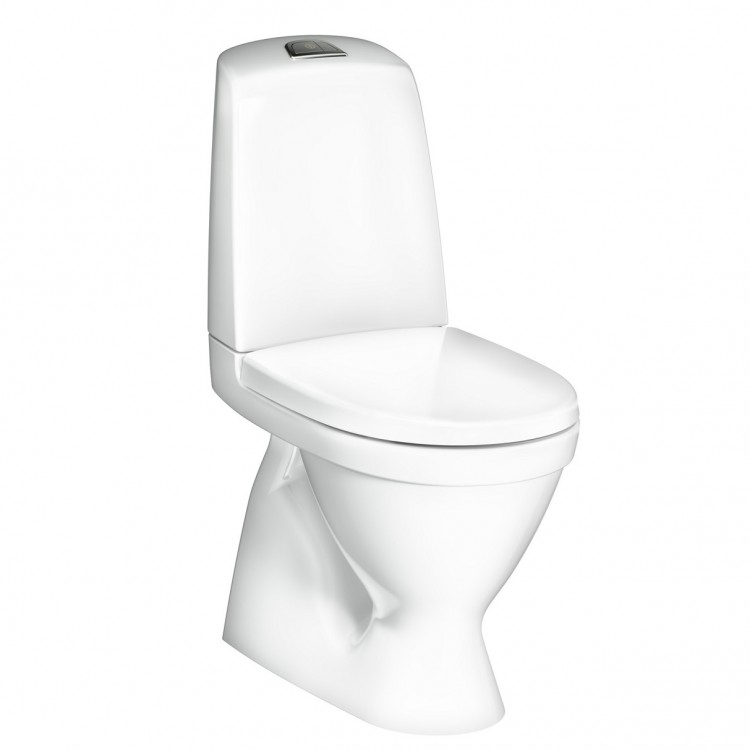Gustavsberg Nautic 1500 Ceramic Plus WC ar soft Close vāku GB1115002R1331G Gustavsberg Nautic 1500 Ceramic Plus WC ar soft Close vāku GB1115002R1331G