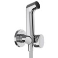 Hansgrohe Round EcoSmart+ Iebūvējamās bidetta jaucējkrāna virsapmetuma daļa, hroms 29232000