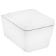 Подвесной унитаз Hansgrohe Rimfree EluPura Q WC Set 540 AquaFall Flush, HygieneEffect Q с крышкой Soft Close 62023450 Белый Подвесной унитаз Hansgrohe Rimfree EluPura Q WC Set 540 AquaFall Flush, HygieneEffect Q с крышкой Soft Close 62023450 Белый