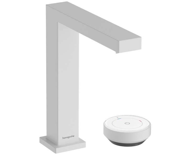 Hansgrohe Tecturis E 150 CoolStart Смеситель для умывальника 2 отверстия, белый матовый