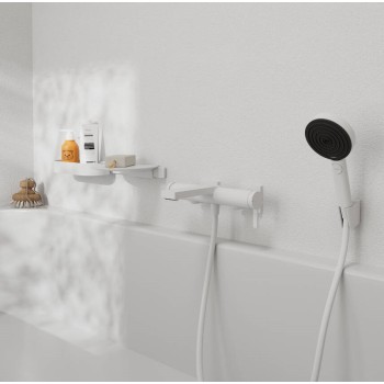 Hansgrohe Tecturis E Смеситель для ванны/душа, белый матовый