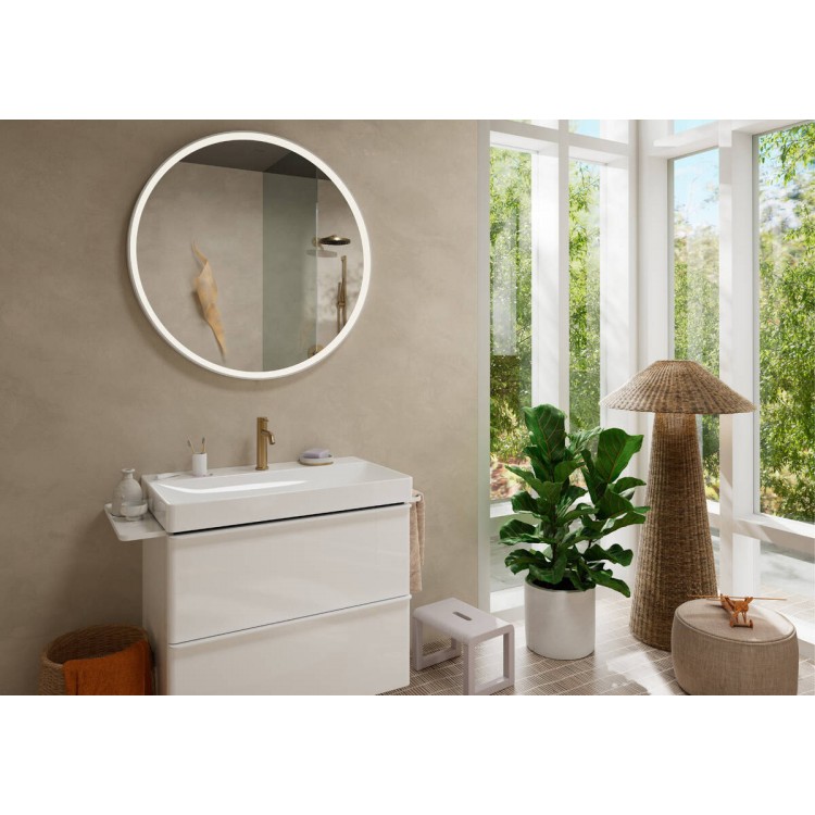 Hansgrohe Tecturis S 110 CoolStart Izlietnes jaucējkrāns ar pop-up noteces aizvaru, matēta bronza