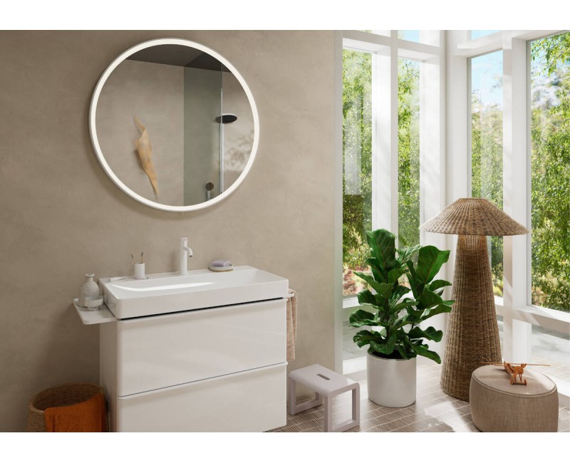 Hansgrohe Tecturis S 110 Смеситель для умывальника со сливным клапаном Pop-up, белый матовый