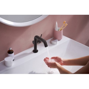 Смеситель для раковины Hansgrohe Vernis Blend 100, с выдвижной крышкой, хром