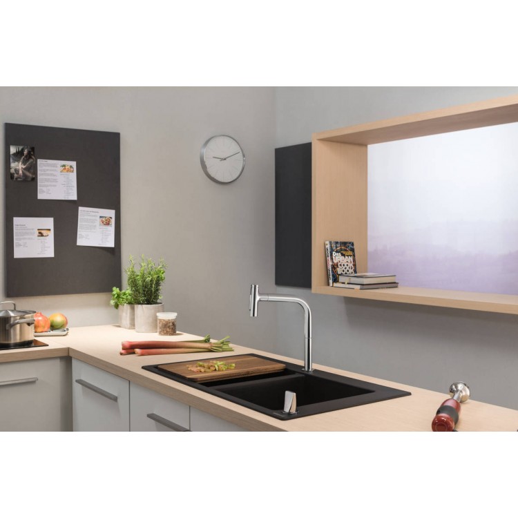 Hansgrohe Разделочная доска, темный орех Hansgrohe Разделочная доска, темный орех