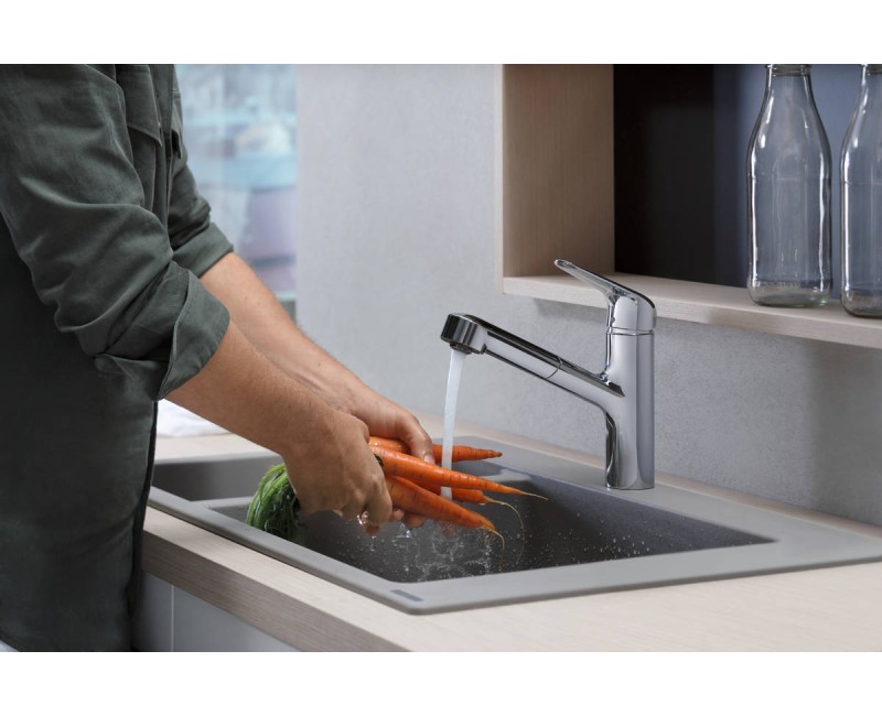 Hansgrohe S510-F635 Virtuves izlietne 77x51cm, concrete grey