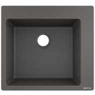 Hansgrohe S510-F450 Кухонная мойка 56х51см, stone grey