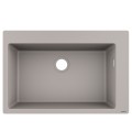 Hansgrohe S510-F660 Кухонная мойка 77х51см, concrete grey