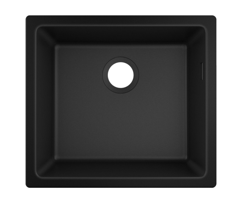 Hansgrohe S510-U450 Virtuves izlietne 50x45cm, graphite black