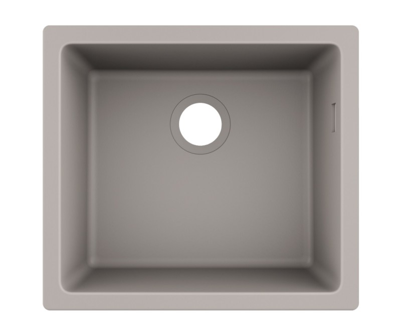 Hansgrohe S510-U450 Virtuves izlietne 50x45cm, concrete grey