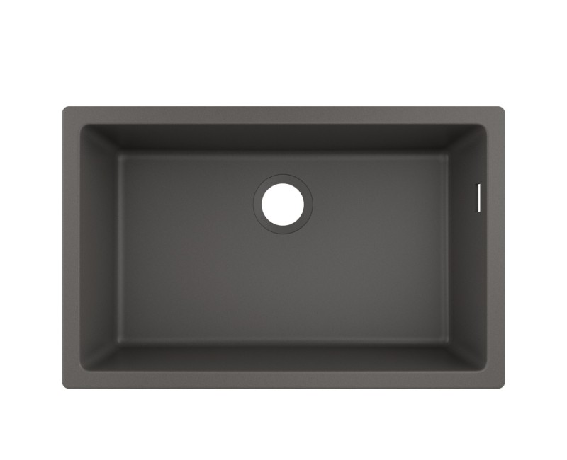 Hansgrohe S510-U660 Virtuves izlietne 71x45cm, stone grey