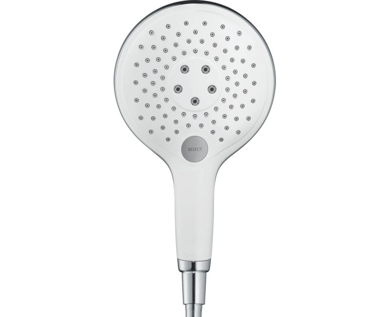HG Rokas duša Raindance Select S 150 3jet, balts/hroms 28587400