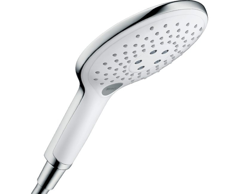HG Rokas duša Raindance Select S 150 3jet, balts/hroms 28587400