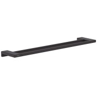Hansgrohe AddStoris Dubultais dvieļu turētājs 65 cm, melns matēts