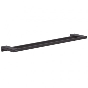 Hansgrohe AddStoris Dubultais dvieļu turētājs 65 cm, melns matēts