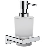 Šķidro ziepju dozators Hansgrohe AddStoris ar turētāju, hroms