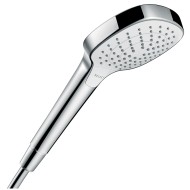 Dušas klausule Hansgrohe Croma Select E 110 Vario, balta/hroms