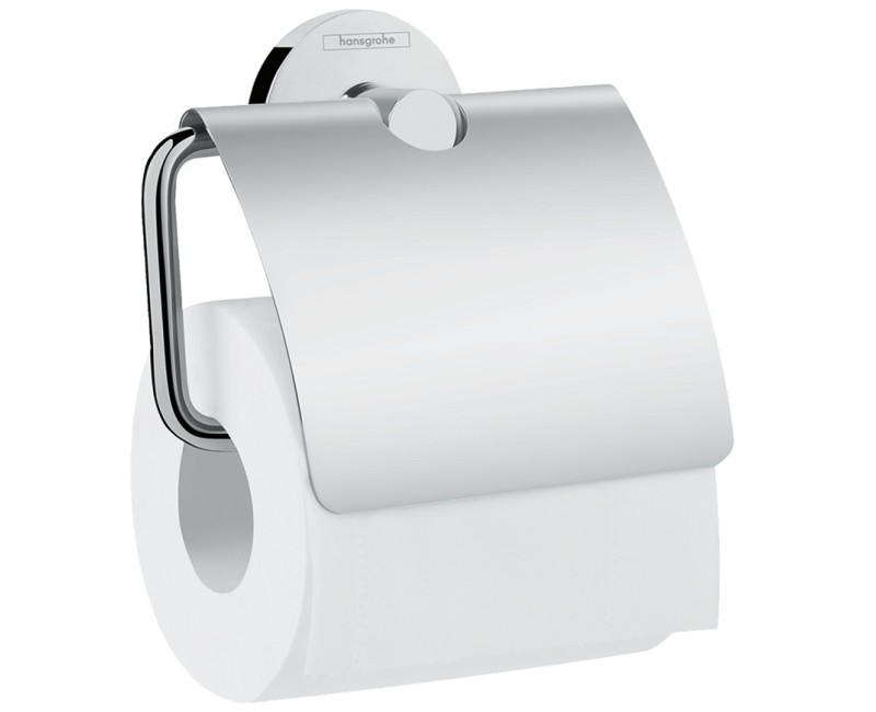 Hansgrohe Logis Universal Держатель туалетной бумаги c крышкой, хром
