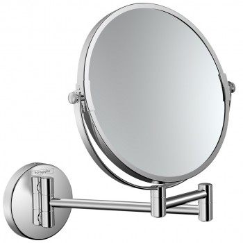 Hansgrohe Logis Universal Вращающееся круглое зеркало с 3-кратным увеличением. хром