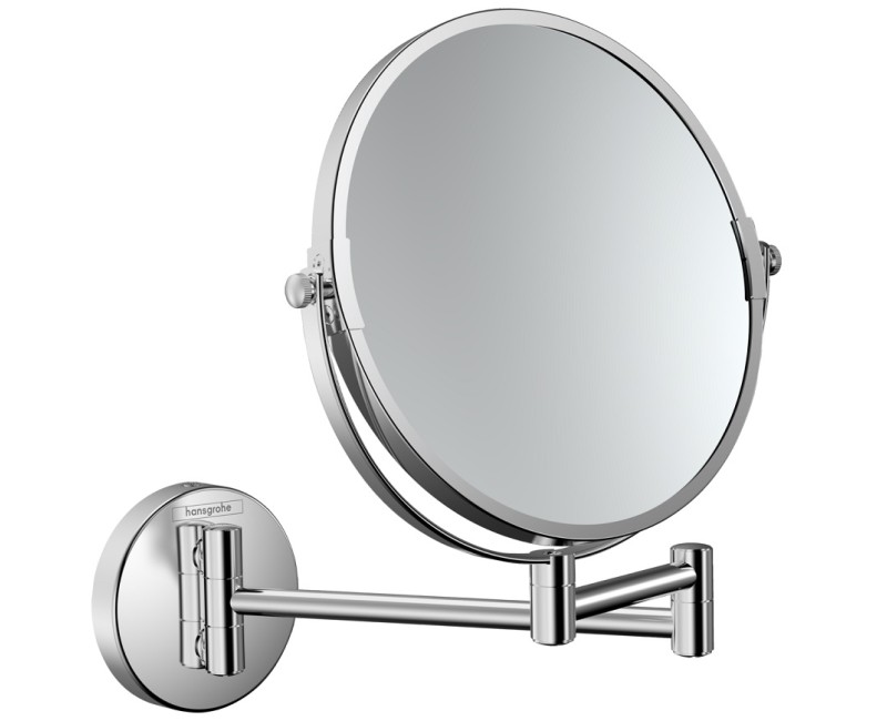 Hansgrohe Logis Universal Вращающееся круглое зеркало с 3-кратным увеличением. хром