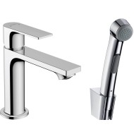 Vannas istabas izlietnes maisītājs Hansgrohe Rebris E Bidette 110, hroms