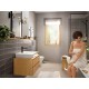 Hansgrohe Rebris E 110 Izlietnes jaucējkrāns ar korķi, melns 72557670 Hansgrohe Rebris E 110 Izlietnes jaucējkrāns ar korķi, melns 72557670