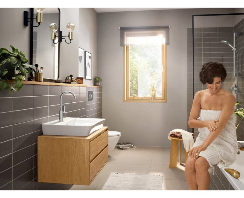 Hansgrohe Rebris E 210 Смеситель для умывальника, хром 72576000
