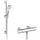 Hansgrohe Ecostat 1001CL Dušas termostata jaucējkrāns + Crometta Vario duša, HG27812400 Hansgrohe Ecostat 1001CL Dušas termostata jaucējkrāns + Crometta Vario duša, HG27812400