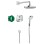 Dušas sistēma Hansgrohe Design ShowerSet ar termostatu Ecostat E/Croma Select E, Hromēts