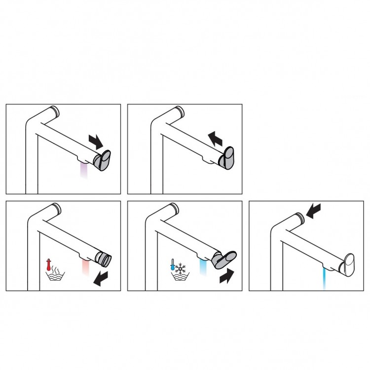 Hansgrohe Смеситель для кухни Aqittura M91 с системой фильтрации 240, 76802800 Hansgrohe Смеситель для кухни Aqittura M91 с системой фильтрации 240, 76802800
