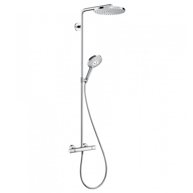 Hansgrohe Croma Select S240 Termostata dušas sistēma, 27633000 Hansgrohe Croma Select S240 Termostata dušas sistēma, 27633000