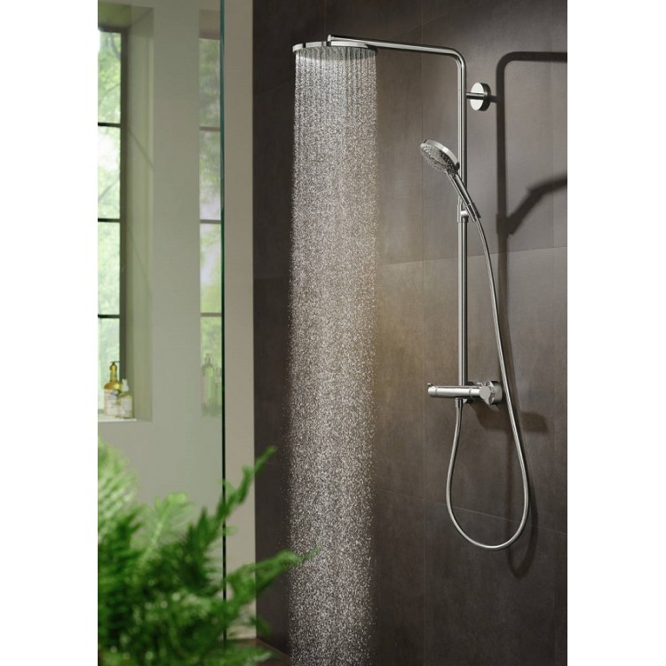 Hansgrohe Croma Select S240 Termostata dušas sistēma, 27633340 Hansgrohe Croma Select S240 Termostata dušas sistēma, 27633340