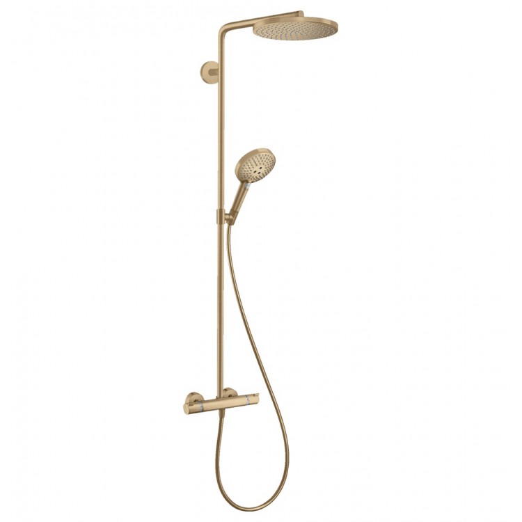 Hansgrohe Croma Select S240 Termostata dušas sistēma, 27633700 Hansgrohe Croma Select S240 Termostata dušas sistēma, 27633140