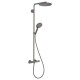 Hansgrohe Croma Select S240 Termostata dušas sistēma, 27633340 Hansgrohe Croma Select S240 Termostata dušas sistēma, 27633340