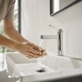 Hansgrohe Finoris Смеситель для умывальника с клапаном 76020000