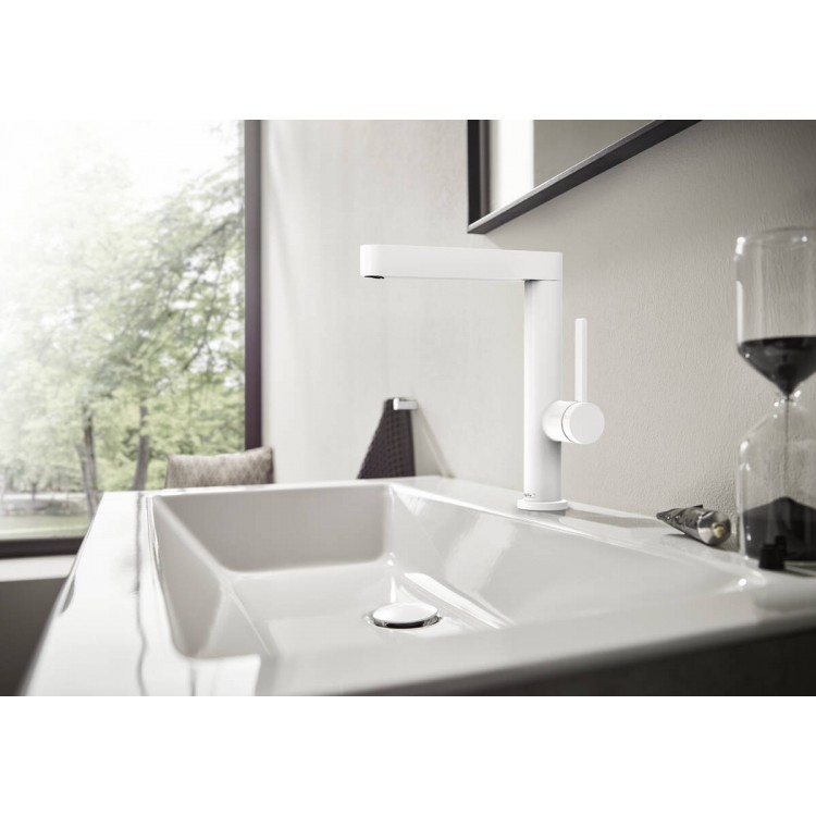 Hansgrohe Finoris Izlietnes jaucējkrāns ar pagriežamu izteku, 76060700 Hansgrohe Finoris Izlietnes jaucējkrāns ar pagriežamu izteku, 76060700