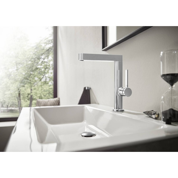 Hansgrohe Finoris Izlietnes jaucējkrāns ar pagriežamu izteku, 76060000 Hansgrohe Finoris Izlietnes jaucējkrāns ar pagriežamu izteku, 76060000