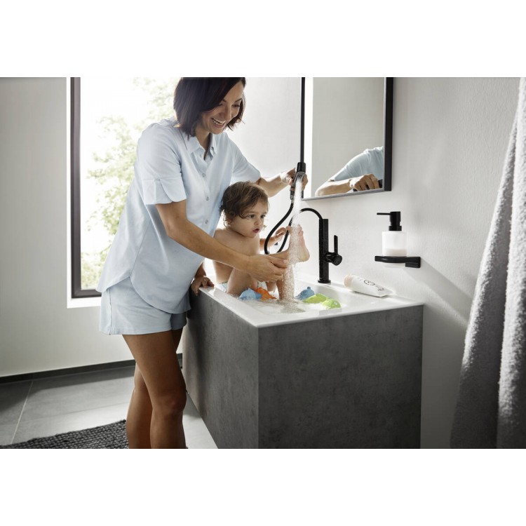 Hansgrohe Finoris Izlietnes jaucējkrāns ari izvelakamu izteku, 76063670 Hansgrohe Finoris Izlietnes jaucējkrāns ari izvelakamu izteku, 76063670