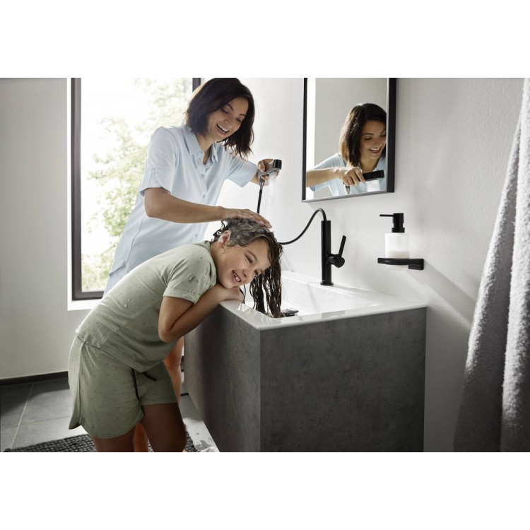 Hansgrohe Finoris Izlietnes jaucējkrāns ari izvelakamu izteku, 76063670 Hansgrohe Finoris Izlietnes jaucējkrāns ari izvelakamu izteku, 76063670