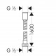 Hansgrohe Metalflex Dušas šļūtene 1.6m, 28266000