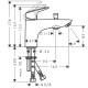 Hansgrohe Logis Monotrou Смеситель для ванн, 71312000 Hansgrohe Logis Monotrou Смеситель для ванн, 71312000